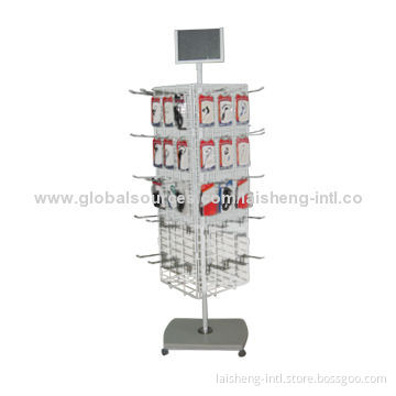 Wire Display Rack,Made of Metal, Available in Various Specifications and Colors